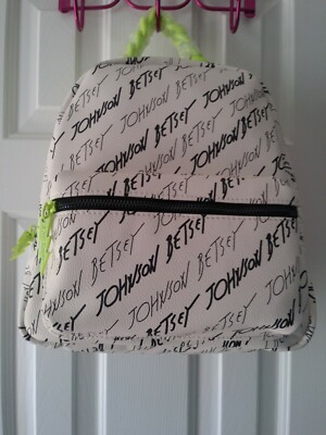 New Betsey Johnson Off The Chain Backpack