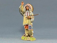 TEAM MINIATURES AMERICAN INDIANS IDA6005 SIOUX WARRIOR CHIEF