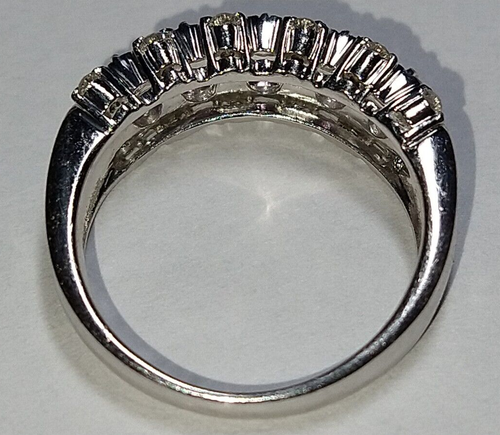Solid platinum 1.04 carat natural tourmaline diamond ring 7.6 grams pt900 *GIA - Picture 10 of 23