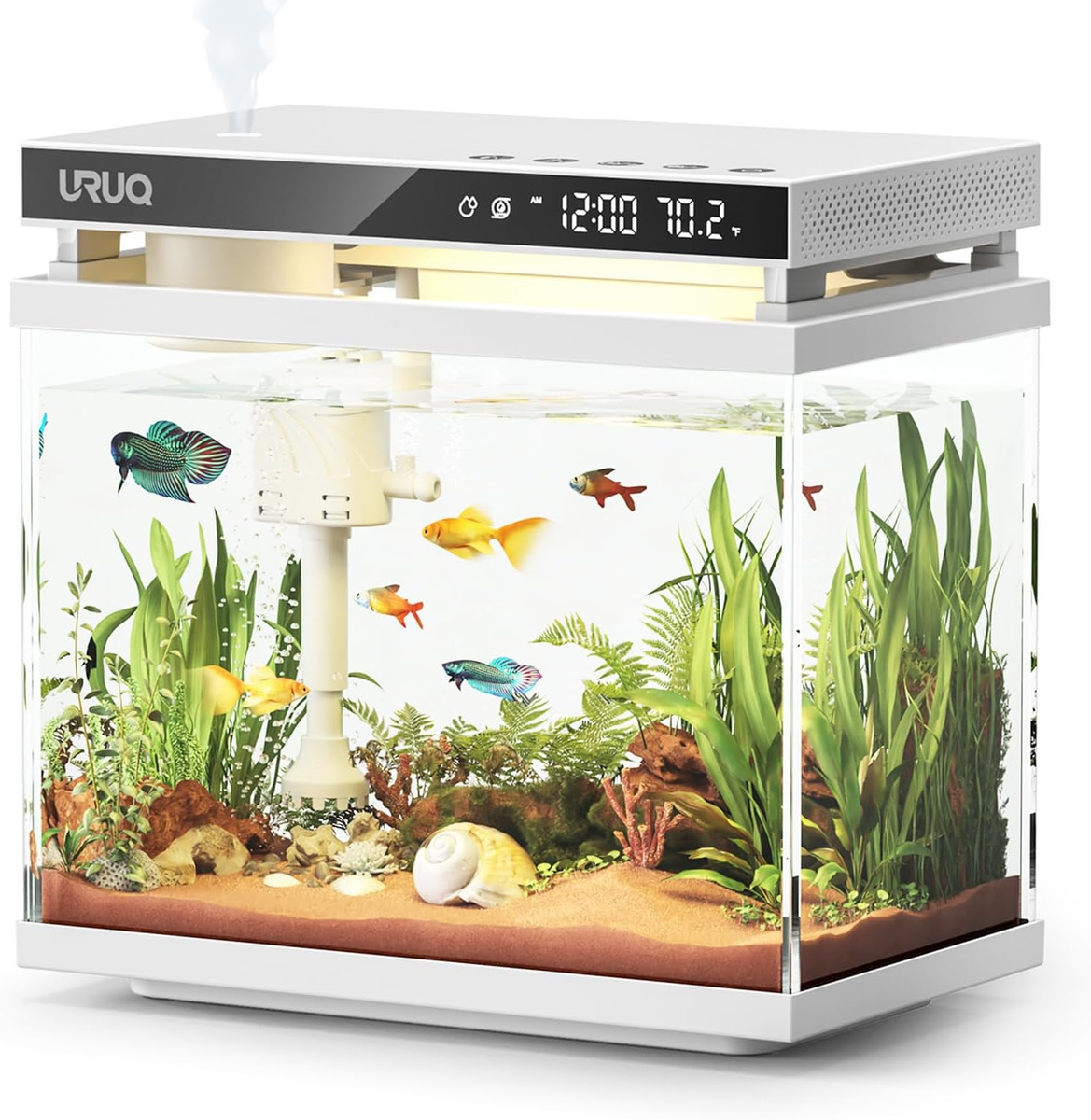 Fish Tank Smart Aquarium Kit: Gallon Self Cleaning Multi-Layer