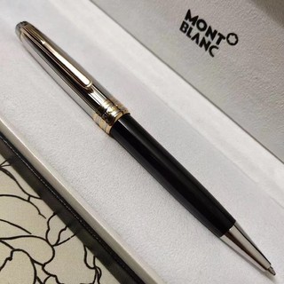 Refurbished#Montblanc Meisterstuck Solitaire 163 Silver Doue Ballpoint Pen