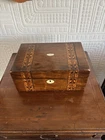 Beautiful Antique Tunbridge Ware Box With Lift Out Tray
