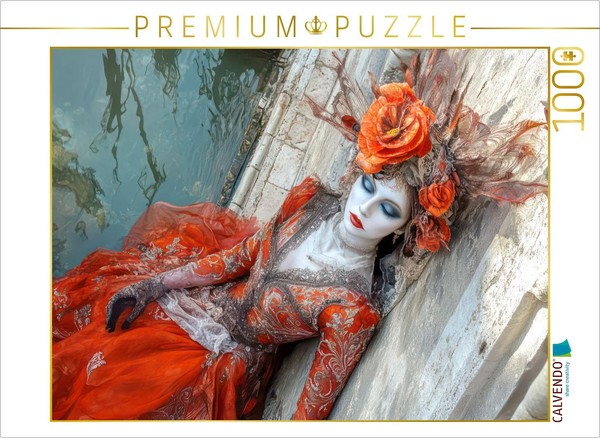 Calvendo Puzzle Magnificent Venetian Style | 1000 Pieces, Finished Size 25.2 × 1-image