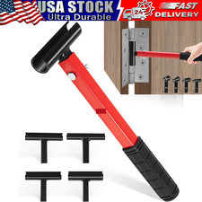 Door Hinge Adjustment Tool, 4 in 1 Residential Door Hinge Gap Adjusting Wrench