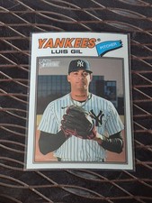 (CHROME) Luis Gil 2026 TOPPS HERITAGE Baseball Card