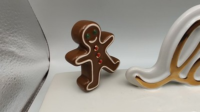 Nora Fleming Mini Gingerbread Man Can't Catch Me A48 Collectible