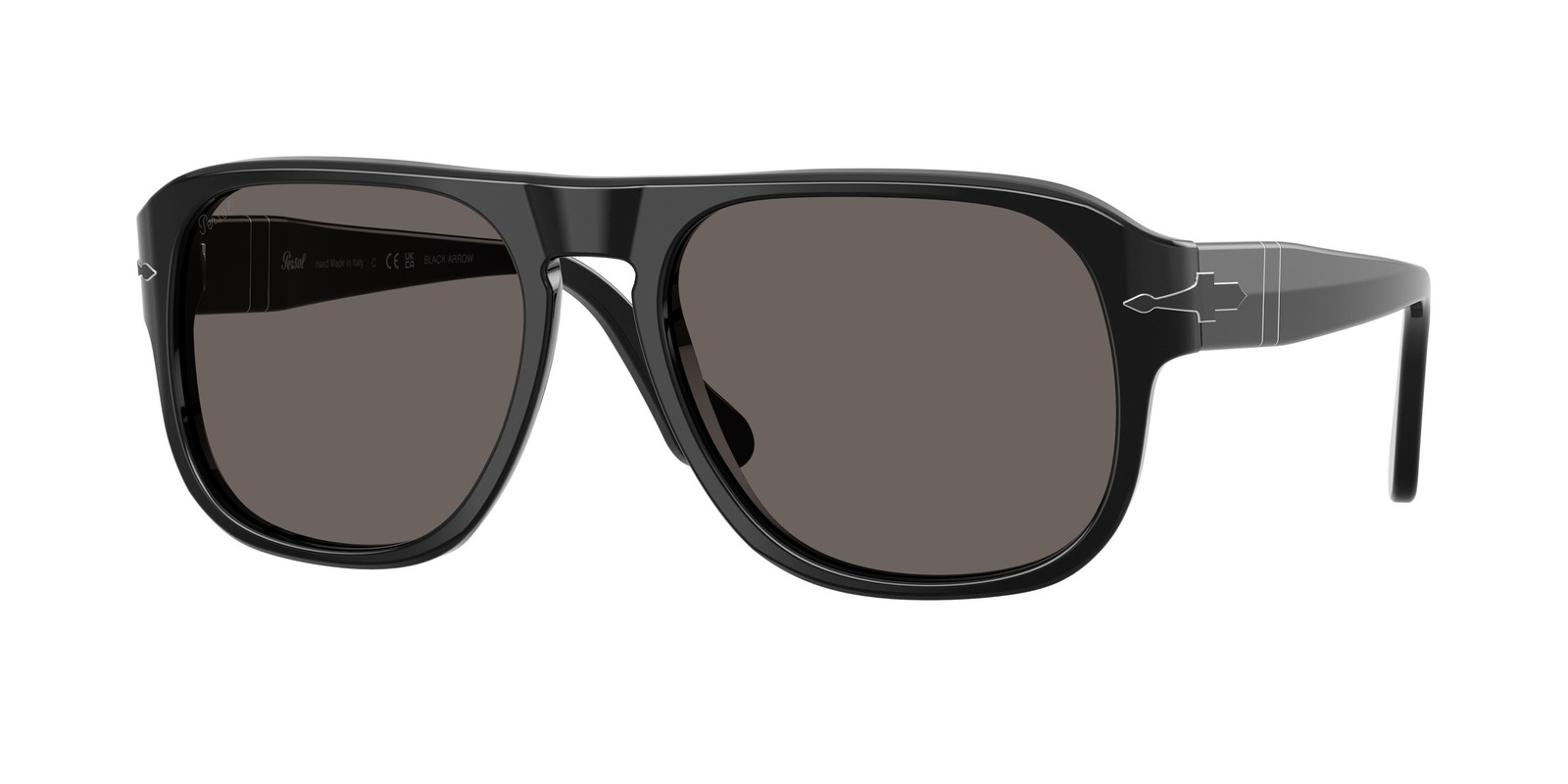 NEW Persol 3310S Jean Sunglasses B95/B1 Black 100percent AUTHENTIC