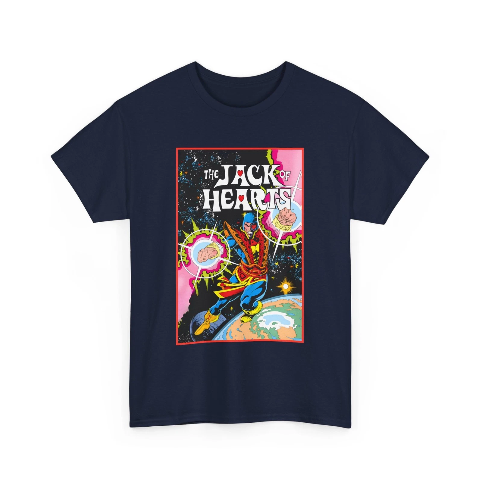 Jack of Hearts T-Shirt - Marvel Comics - Avengers - She-Hulk Beau - Zero Fluid