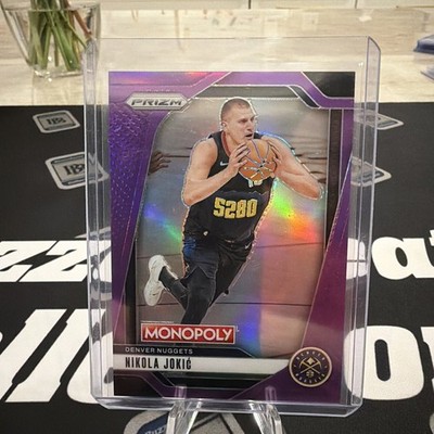 24-25 Prizm Monopoly Purple Prizm Nikola Jokic /91 Denver Nuggets