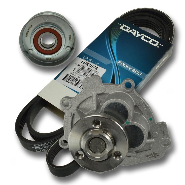 Rep.-Satz Wasserpumpe Mit Keilr.+ Spannr. FüR Opel Vectra C Z16XEP Z18XER-image
