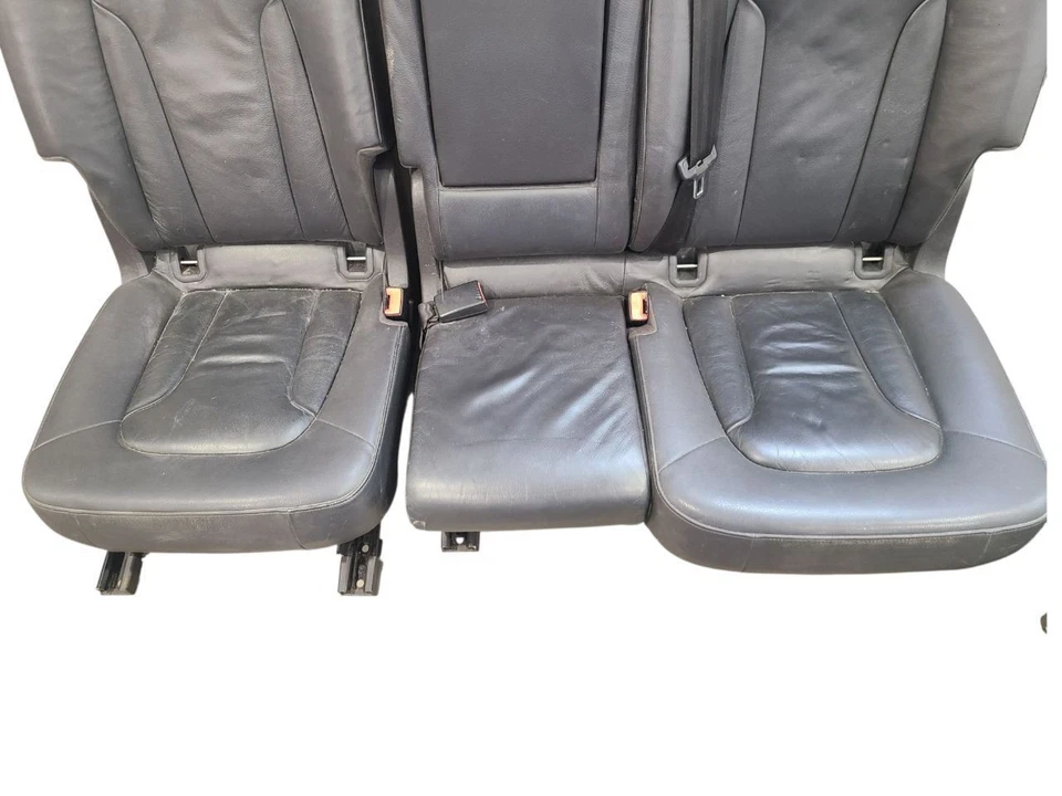 Rear Seat 2nd Row Leather Fits 2010 AUDI Q7 632734 - Image 4 of 4