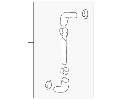 #ad Genuine Honda Breather Tube 17659 S0X A52 $53.17