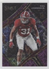 2023 Select Draft Picks Field Level Purple Lazer Prizm Will Anderson Jr 1m57