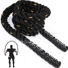 Heavy Jump Ropes for Fitness 2LB/3LB/5LB Weighted Adult Skipping Rope Exercise