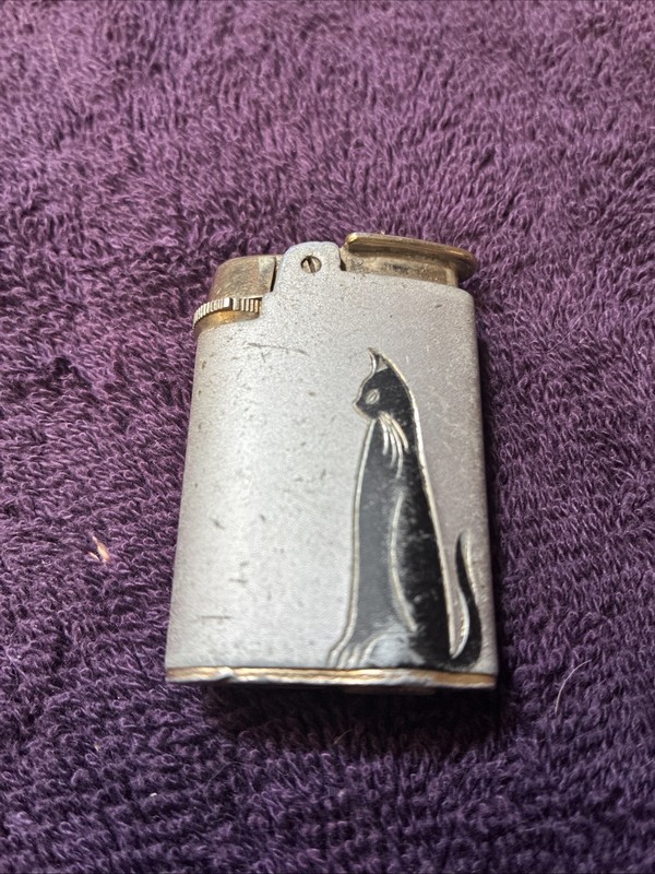 Signed Ronson Starfire Black Car Lighter As Is Pictured From Estate