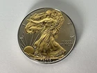 2008 Proof American Silver Eagle 1 oz 1oz Ounce Fine .999 Silver & Gold Gilded