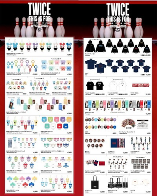 #ad #ad NEW！　TWICE ＜THIS IS FOR＞ WORLD TOUR IN JAPAN MUFG STADIUM　OFFICIAL GOODS $138.00