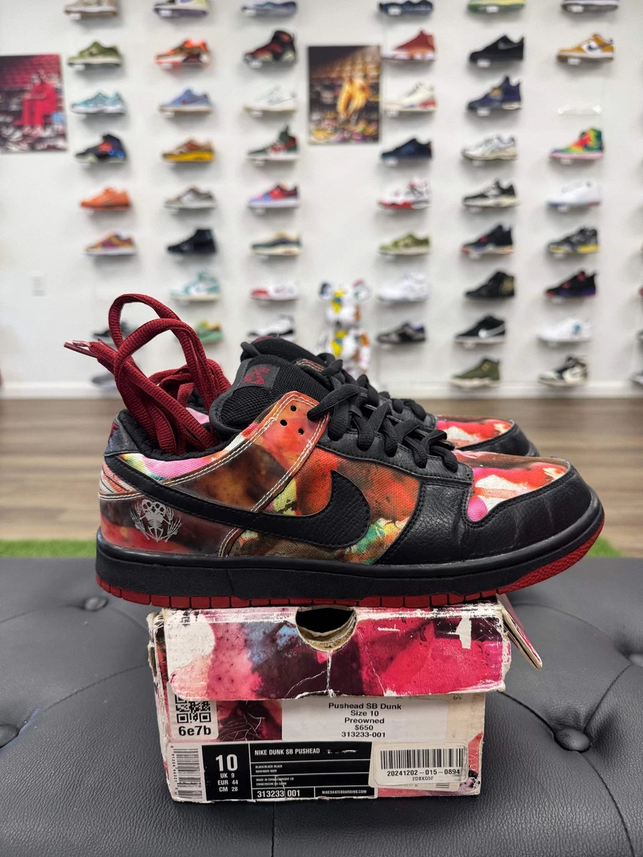 K*B様 Nike SB Dunk Low Pro PUSHEAD II Bla Nike Dunk SB Low Pushead - огромный выбор по лучшим ценам | eBay