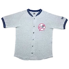 Vintage 1990s MLB New York Yankees Legends Athletic Baseball Shirt L 