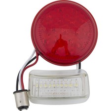 Left Hand Lh Led Tail Light Conversion W License Plate Light Fits 1937 Ford Left Hand Lh Led Tail Light Conversion W License Plate Light Fits 1937 Ford
