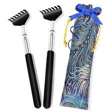 2 Pack Portable Extendable Back Scratcher Telescoping Backscratchers Set
