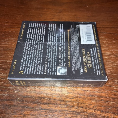 Miss Peregrine's Home for Peculiar Children NEW (Audiobook, 8 Discs) Unabridged - Foto 8 di 12