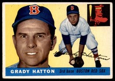 1955 Topps #131 Grady Hatton Very Good Red Sox            ID:220128