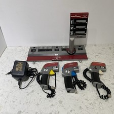 Scx 132 Scale Digital Pit Box Track Base W Power Pack 3 Controllers Works