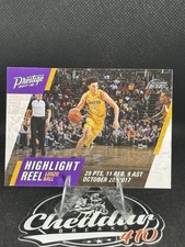 Lonzo Ball Prestige 2017-18 Rookie Insert Basketball Card NM+. rookie card picture
