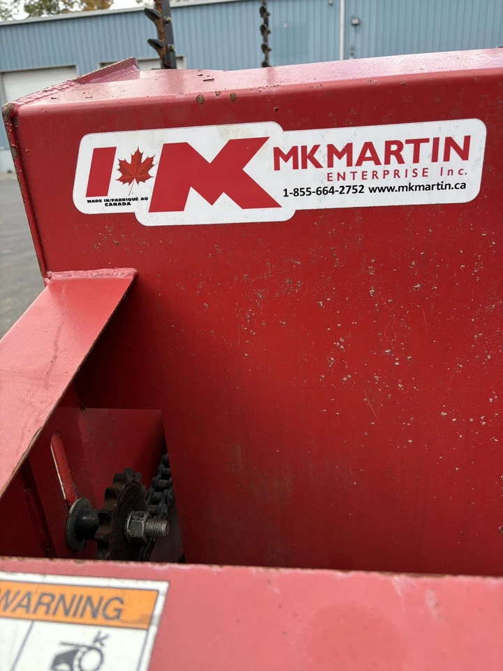 MK Martin 72"  Snow Blower with Hydraulic chute - Image 3 of 3