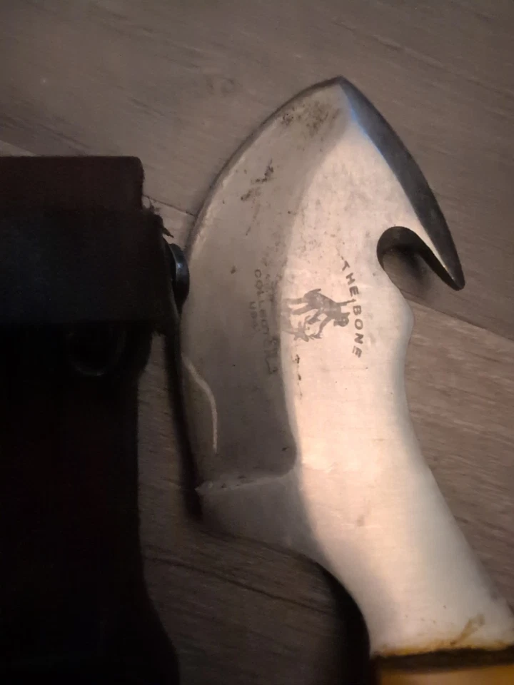 Faca skinner vintage The Bone Collector EUA BC-805-ybn. L5 - Imagem 3 de 4
