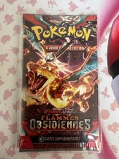 Pokémon Écarlate et Violet: Flammes Obsidiennes Booster Paquet (10 Cartes)
