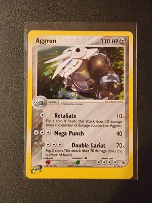 aggron pokemon card value Pokémon TCG - Aggron - 1/109 - Holo Rare - Ruby and Sapphire (e-Series) -  NM