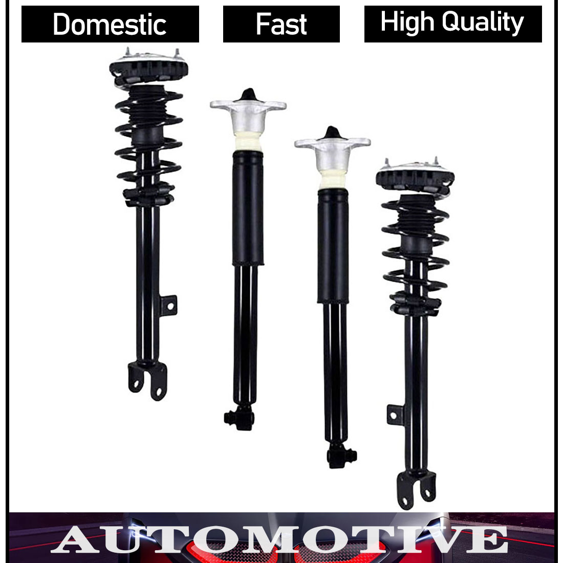 OE Front Struts and Rear Shocks Fits 2009-2014 Hyundai Genesis