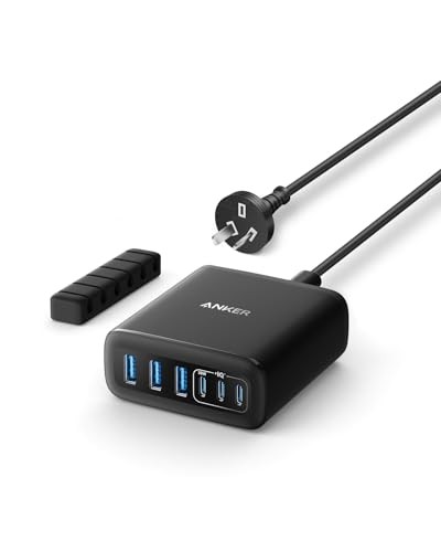 Anker Desktop Charger, Fast Charging USB C Charger, 112W Max 6-Port — image 8