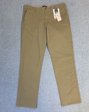New Dockers Ultimate Chino Pants Mens 36x32 Khaki Slim Fit Smart 360 Flex 66