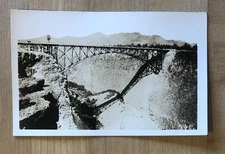 Postcard -  Bridge, Columbia River Highway, Oregon, RPPC