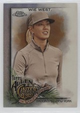 2022 Topps Allen & Ginter Chrome Refractor Michelle Wie West #285 11s9