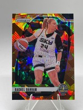 2024 Panini Prizm WNBA Rachel Banham #25 ORANGE ICE Minnesota Gophers CHI Sky