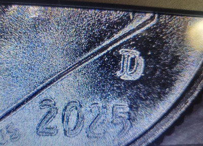 SHINY 2025 D Roosevelt Dime STRONG DDO and DDR on Lettering, Date, and Mint Mark