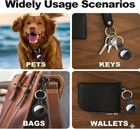 4 Pack Airtag Keychain Waterproof, Air Tag Holder for Apple Airtag GPS Tracker