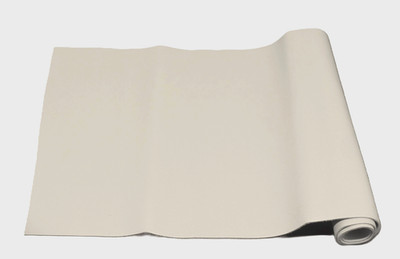 Echtes Leder, Nappaleder, Lammleder 38 cm X 11 cm  Lederstärke 0,7 mm Cremeweiß