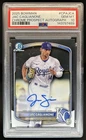 2025 Bowman Jac Caglianone Chrome Prospect Auto #CPA-JCA Royals PSA 10 GEM MINT