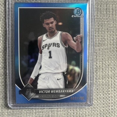 Topps 2025-26 Bowman Chrome Victor Wembanyama Spurs Blue /150 #BCV-143