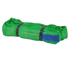 Endless Round Sling 8' Green 5300# VLL Crane Rigging Hoist Wrecker Recovery
