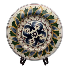 Deruta Dinner Plate Tabletops Unlimited Hand Painted 11" EUC