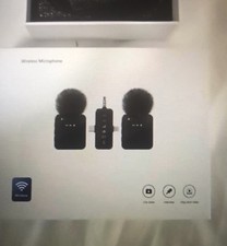 Wireless Microphone System, Multi Purpose Compatible iPhone USB-c 3.5mm JackClip