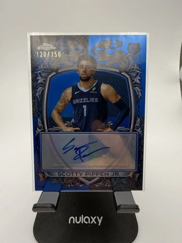 2025 Topps Chrome Scotty Pippen Jr. Signature Style (RAW)