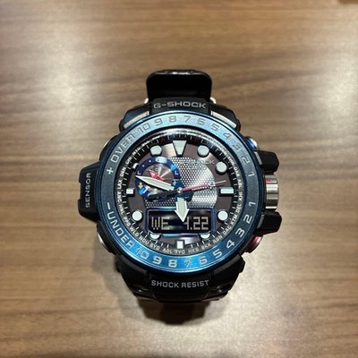 Casio G-SHOCK GULFMASTER GWN-1000B-1BJF Men's Resin Black Wristwatch
