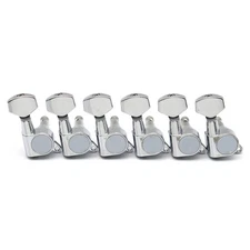 6x Right Handed Silver Sealed Electric Guitar Tuning Pegs Tuners Machine Heads
